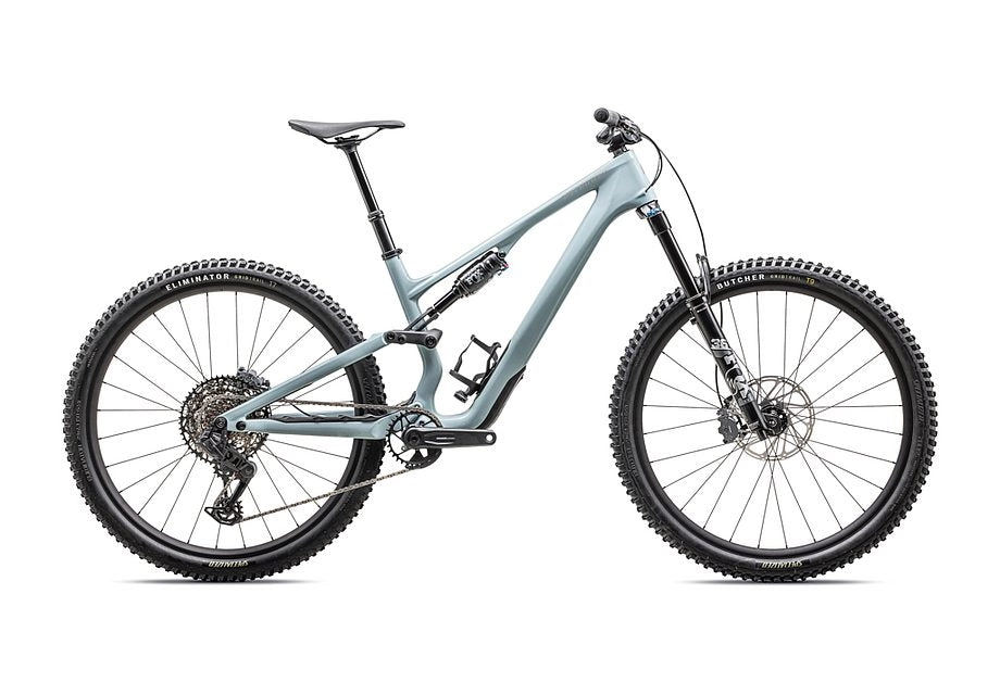 2025 SPECIALIZED STUMPJUMPER 15 COMP BIKE - S2, GLOSS SEAFOAM / SILVER DUST