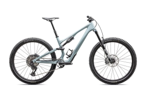 2025 SPECIALIZED STUMPJUMPER 15 COMP BIKE - S2, GLOSS SEAFOAM / SILVER DUST