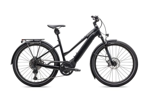 2025  vado 5.0 step through ul bike gloss castblack / satin silver reflective m