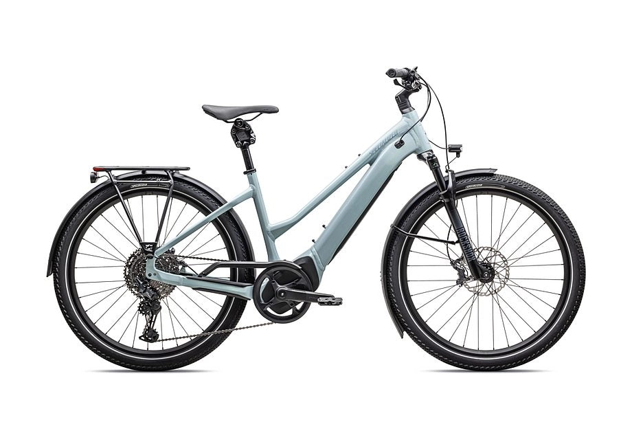 2025  vado 5.0 step through ul bike satin seafoam / lapis pearl / glacial metallic s