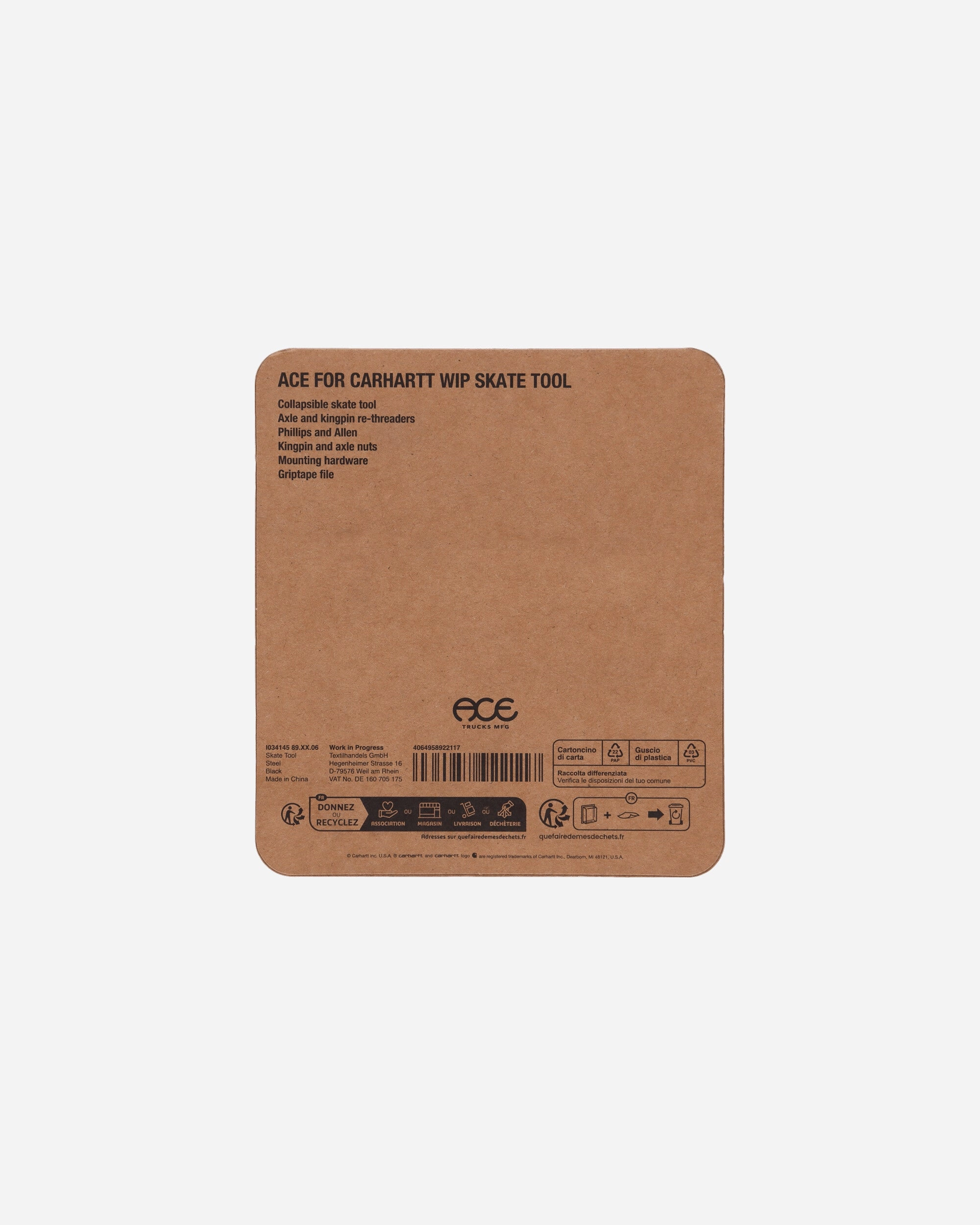 Ace AF1Skate Tool Steel