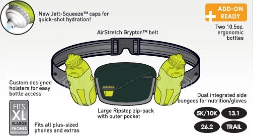 Amphipod Profile-Lite Breeze Pack - 21 oz