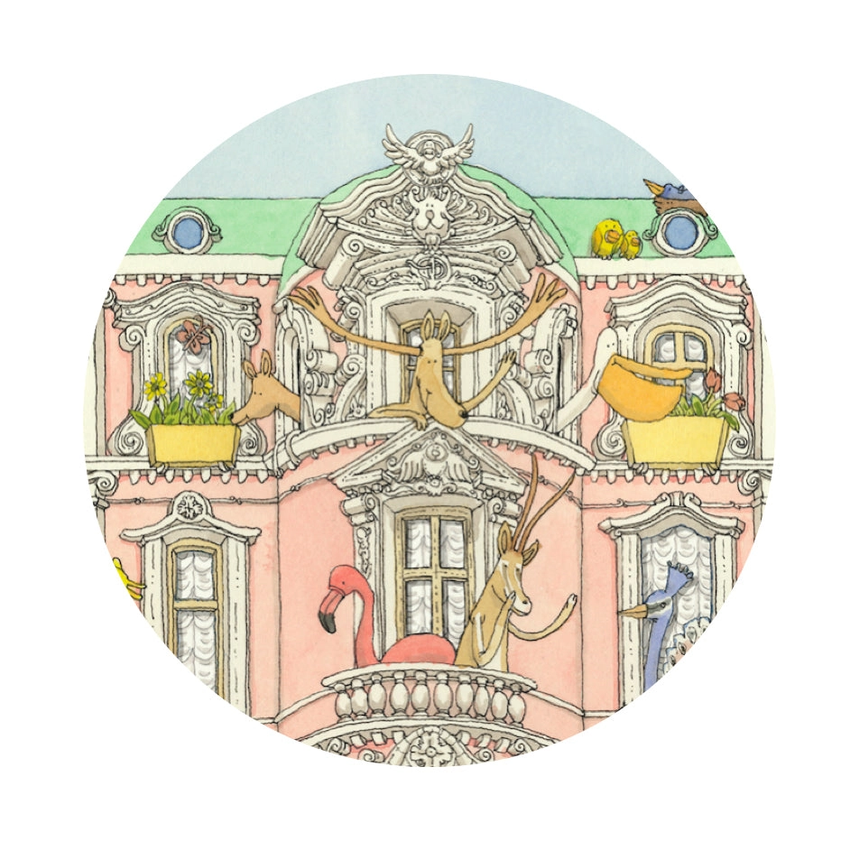 Atelier Choux Satin Cushion Monceau Mansion