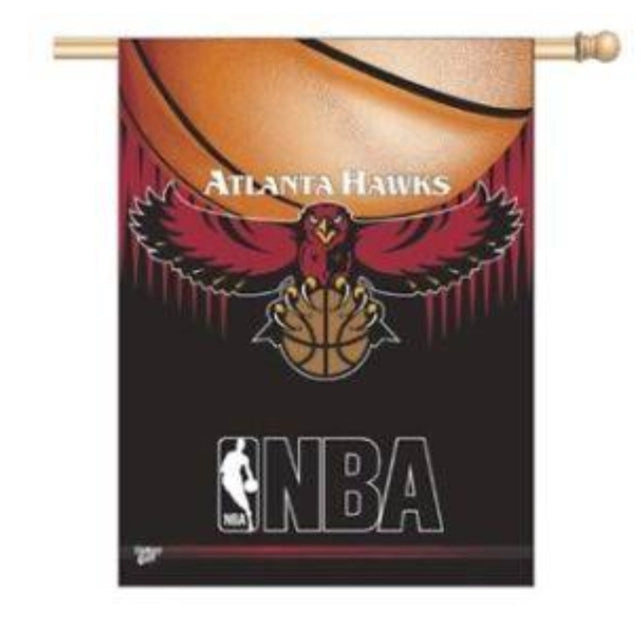 Atlanta Hawks Retro Team Logo 27" x 37" Vertical Flag