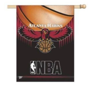 Atlanta Hawks Retro Team Logo 27" x 37" Vertical Flag