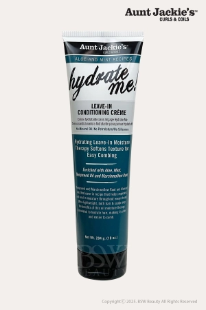 AUNT JACKIE'S ALOE AND MINT HYDRATE ME LEAVE IN CONDITIONING CREME 10oz
