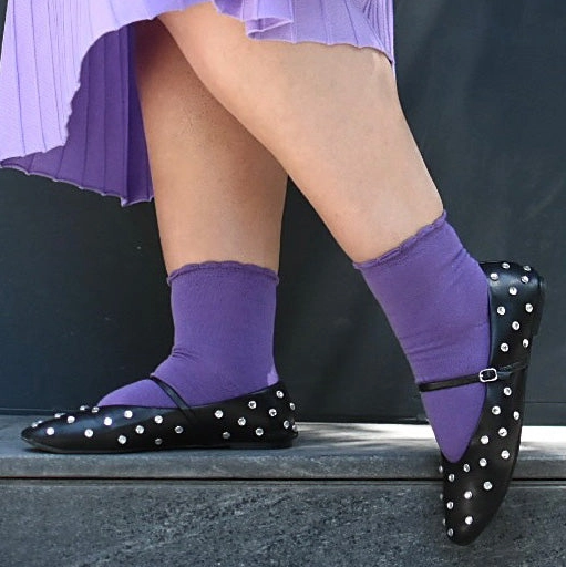 Bamboo Ankle Socks - 3 Pairs in Sea Urchin