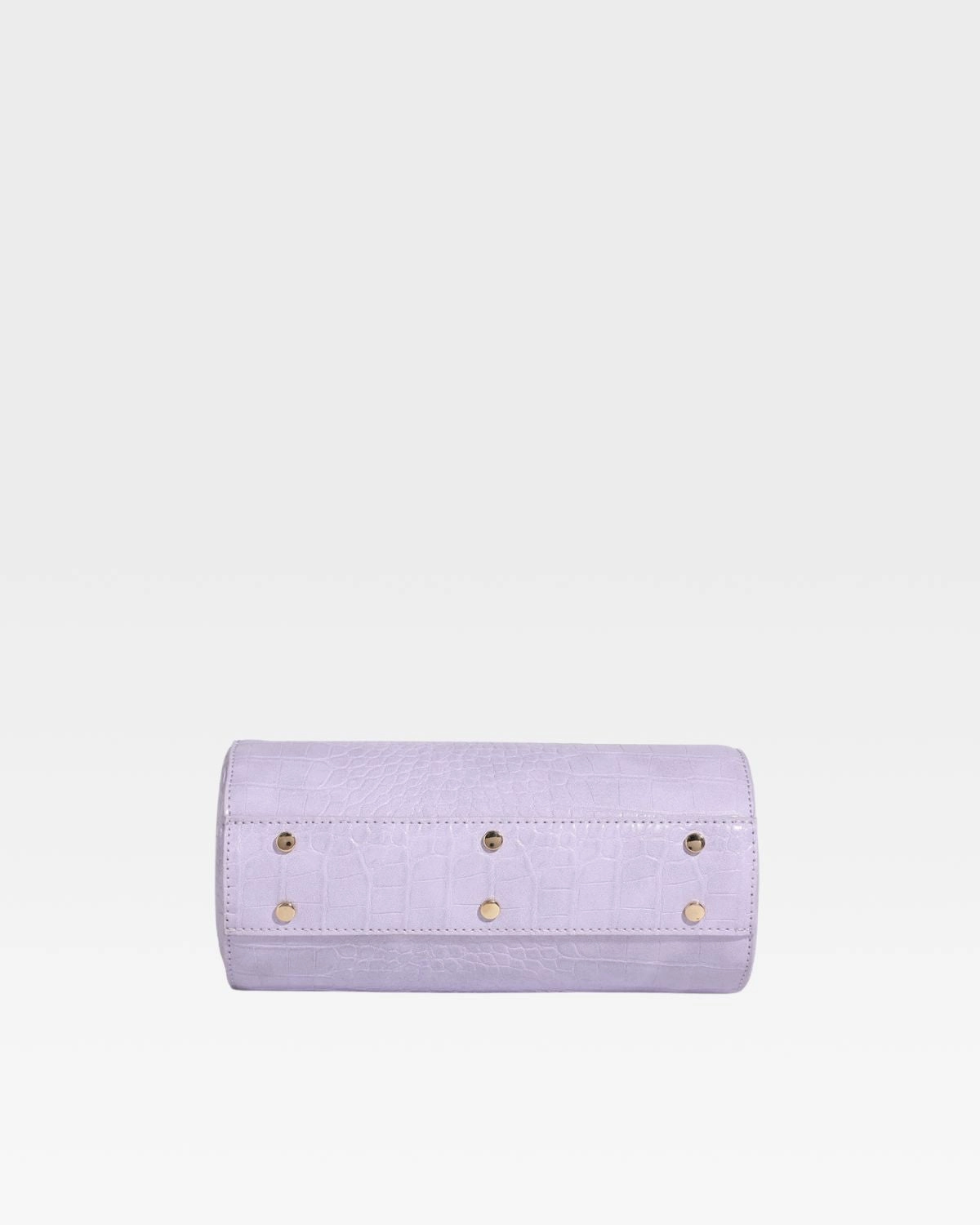 Barrel Purse in Lavender Purple