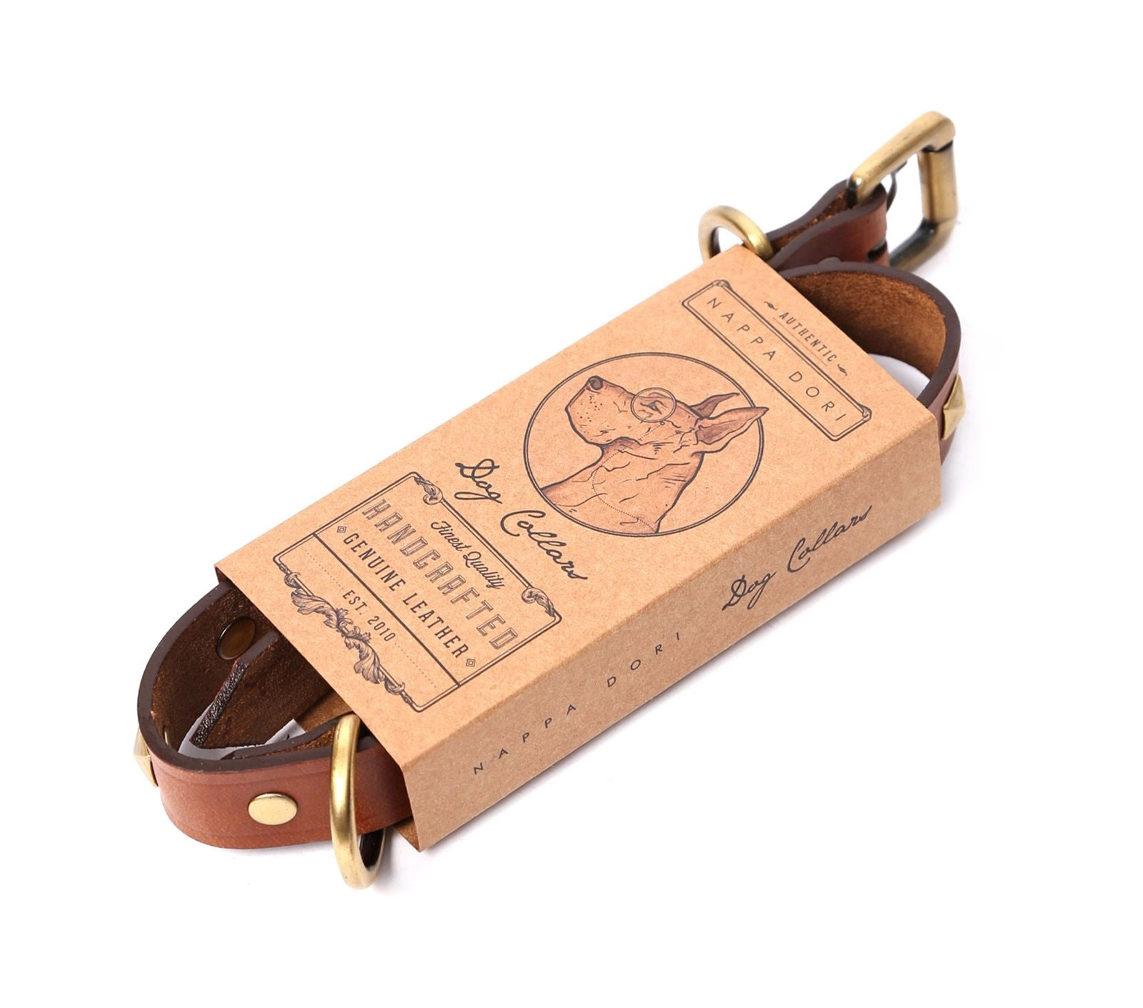 BIG DOG COLLAR SQ. STUD