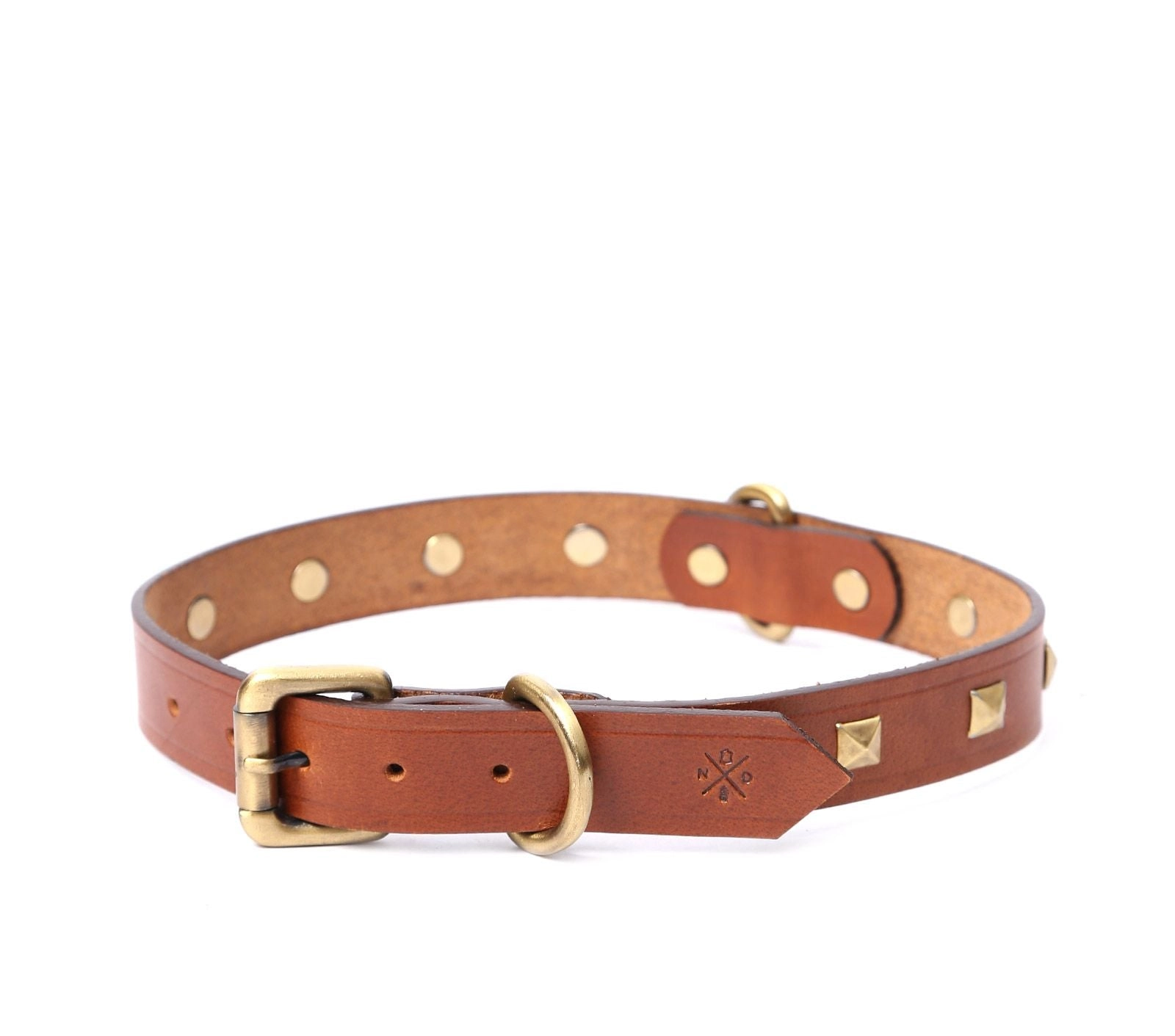 BIG DOG COLLAR SQ. STUD