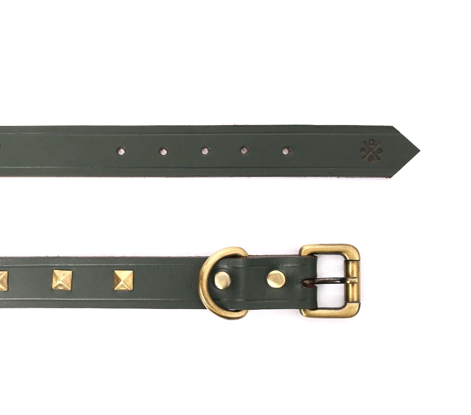 BIG DOG COLLAR SQ. STUD