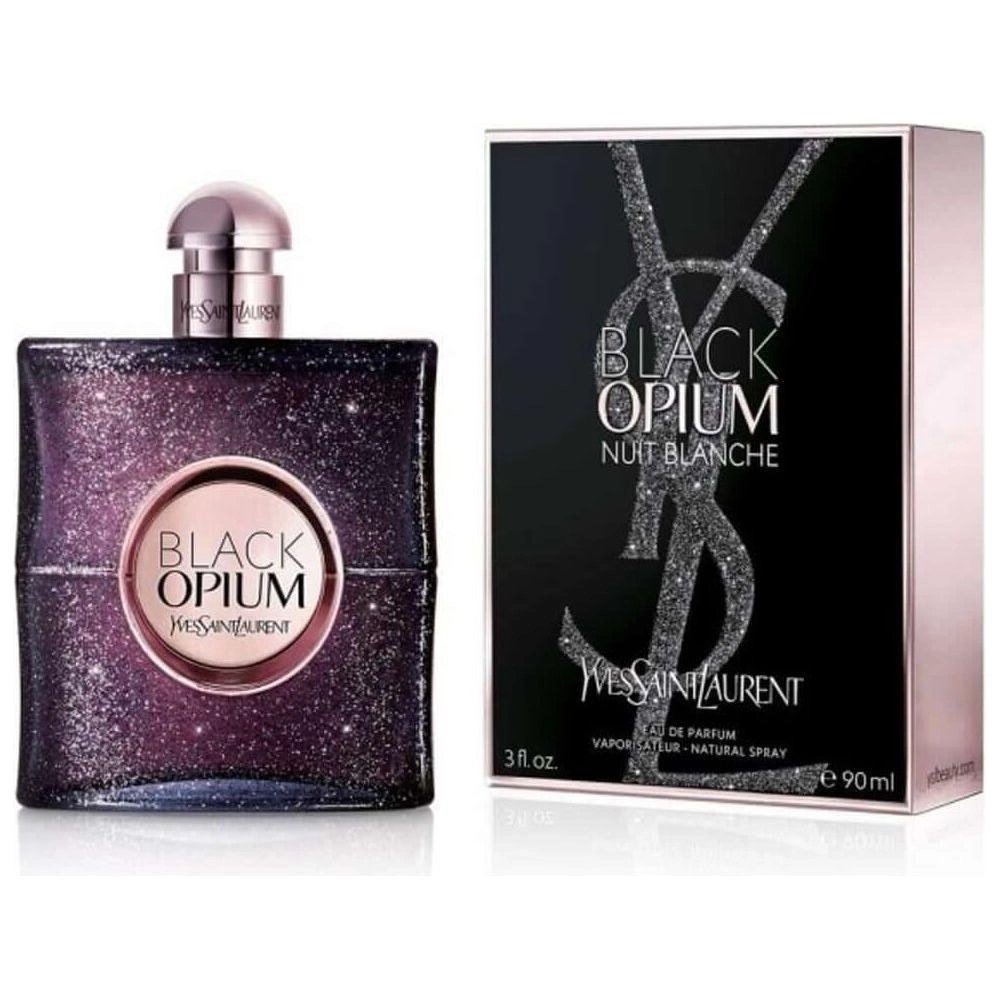 Black Opium Nuit Blanche By YSL perfume for women 3.0 oz EDP New in Box