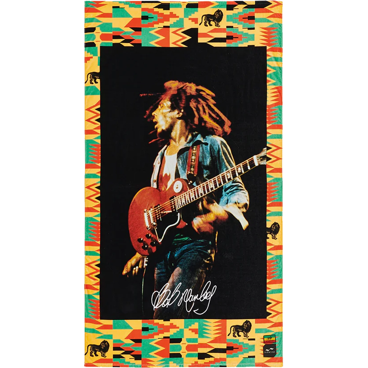 Bob Marley x Slowtide Trenchtown Beach Towel