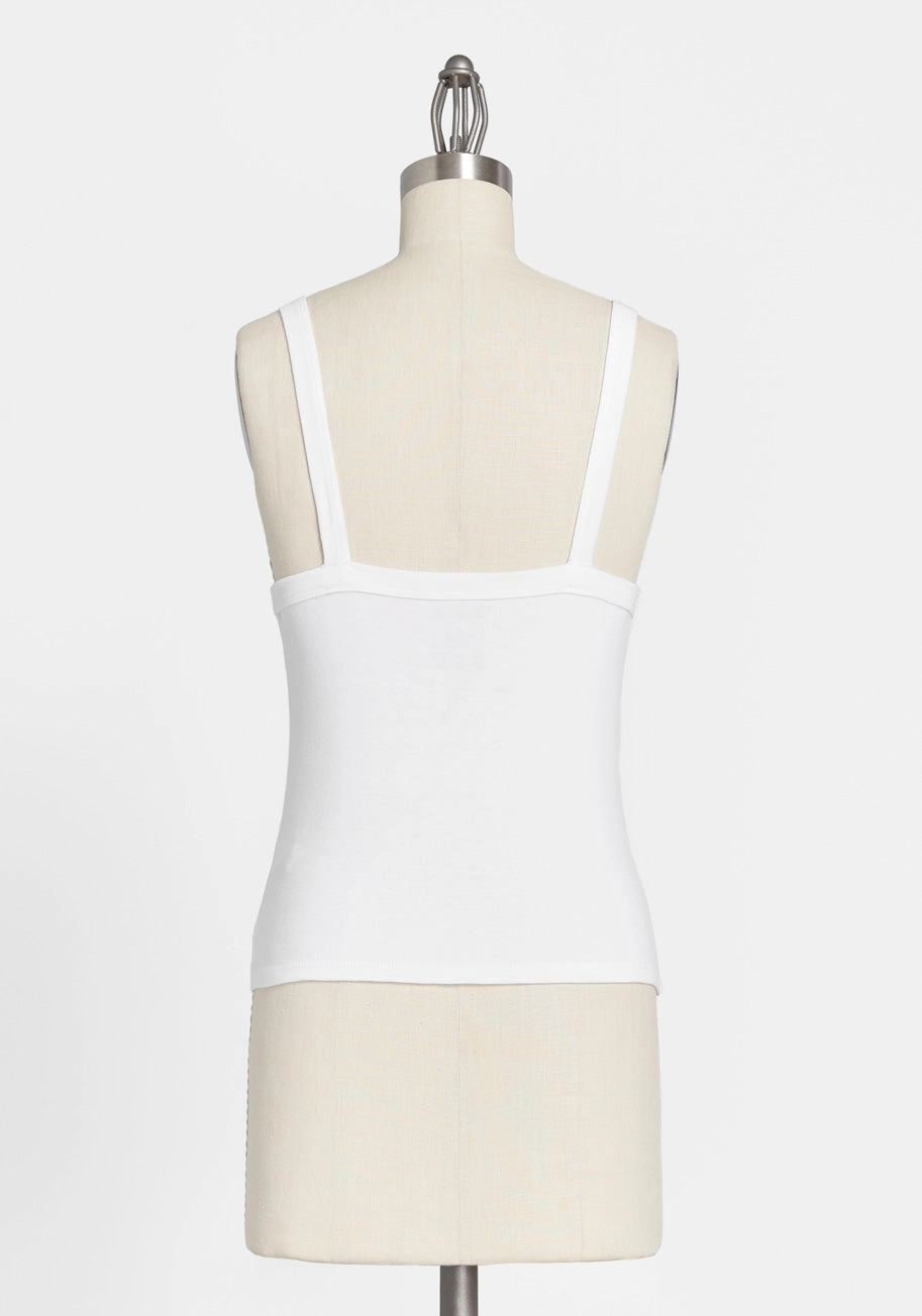 Bring Home the Basic Cotton Tank Top