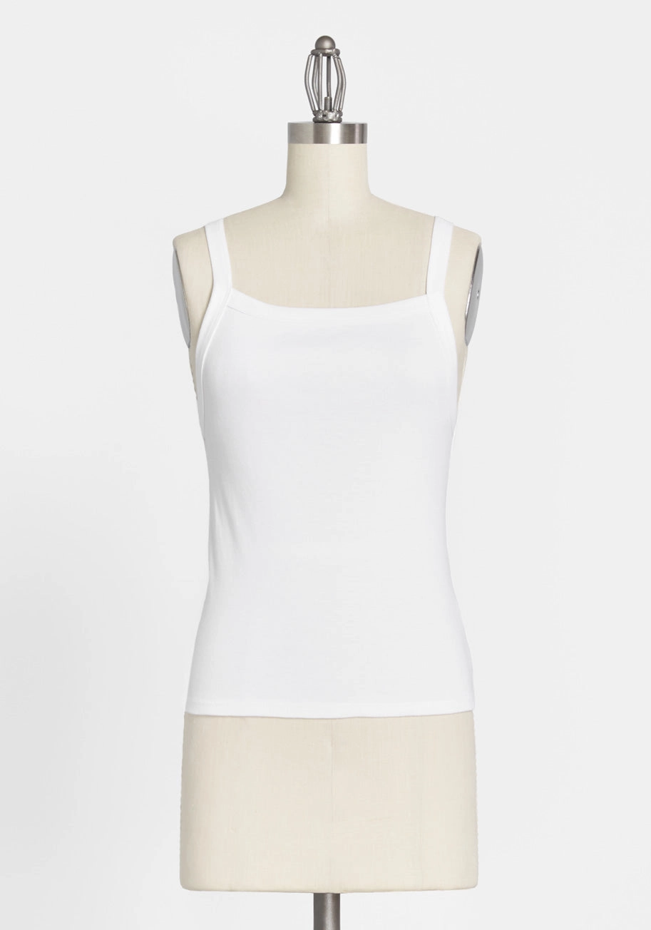 Bring Home the Basic Cotton Tank Top