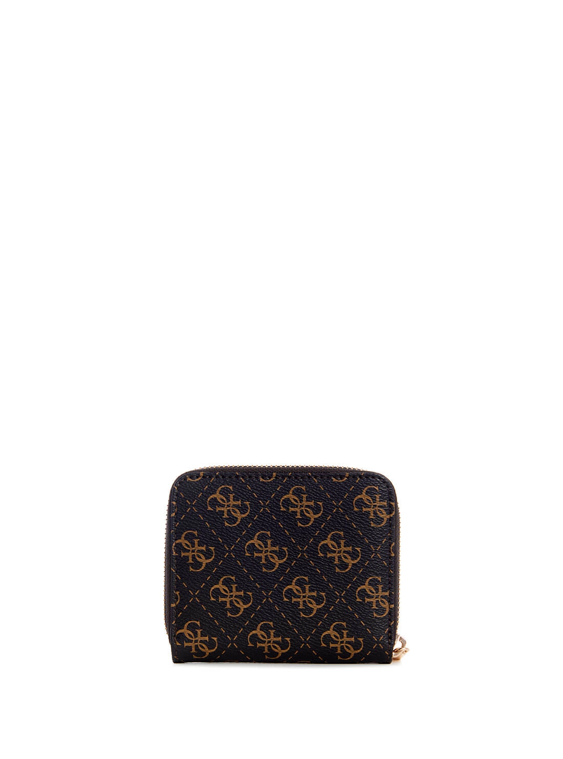 Brown Logo Laurel Small Wallet