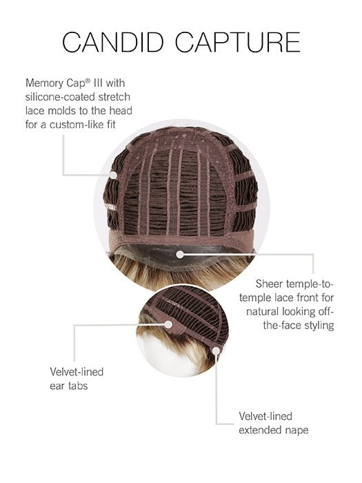 Candid Capture | Synthetic Lace Front Wig (Basic Cap)