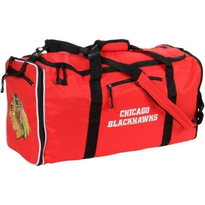 Chicago Blackhawks Red Steal Duffel Bag