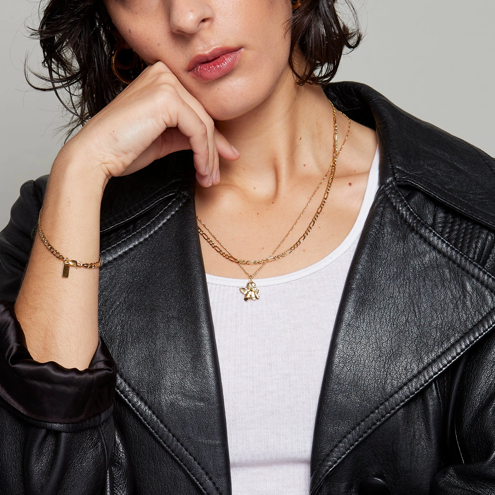 Cuban Bracelet in Gold for her