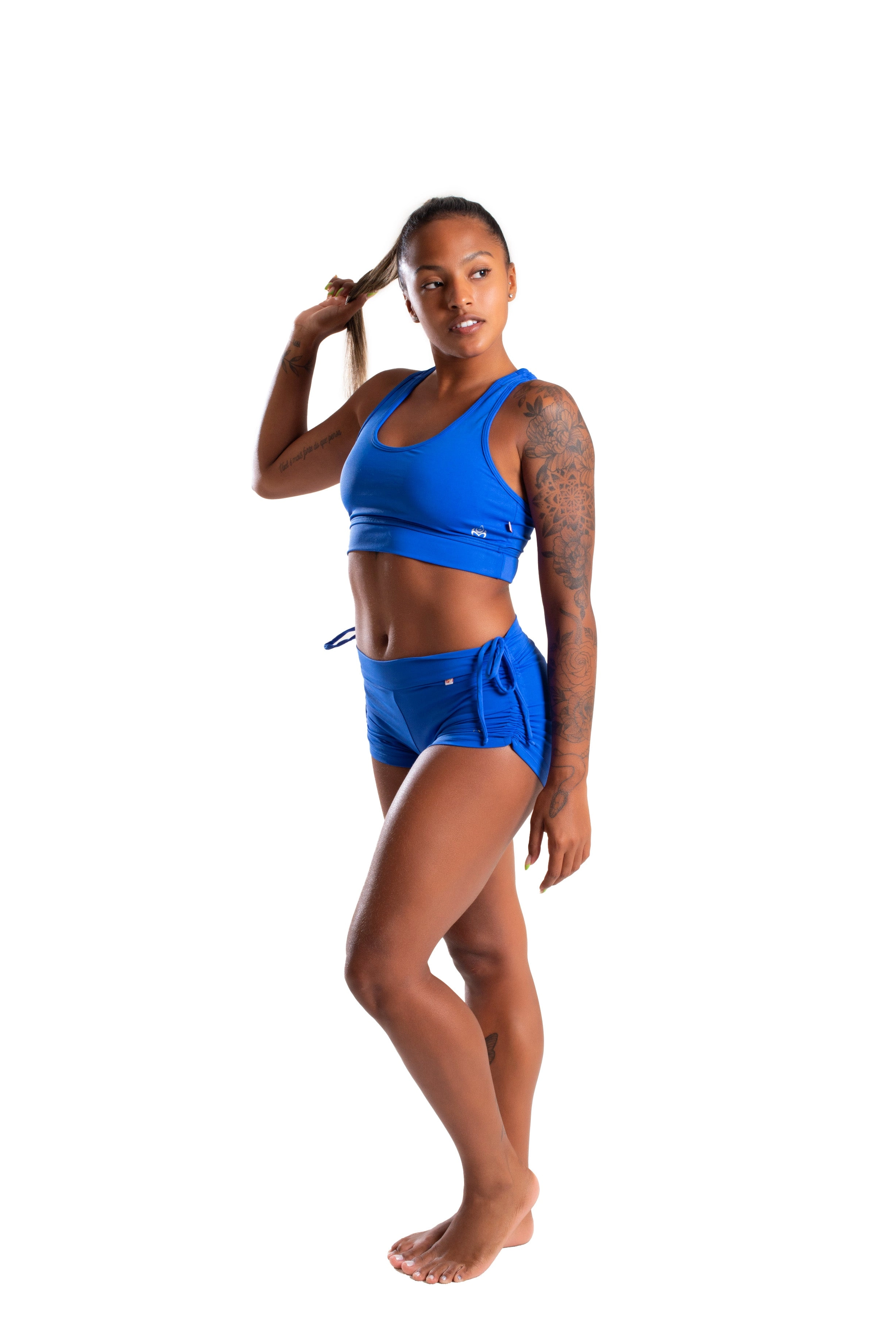 Cycling Cross back Top, Royal Blue, Cool Form Light