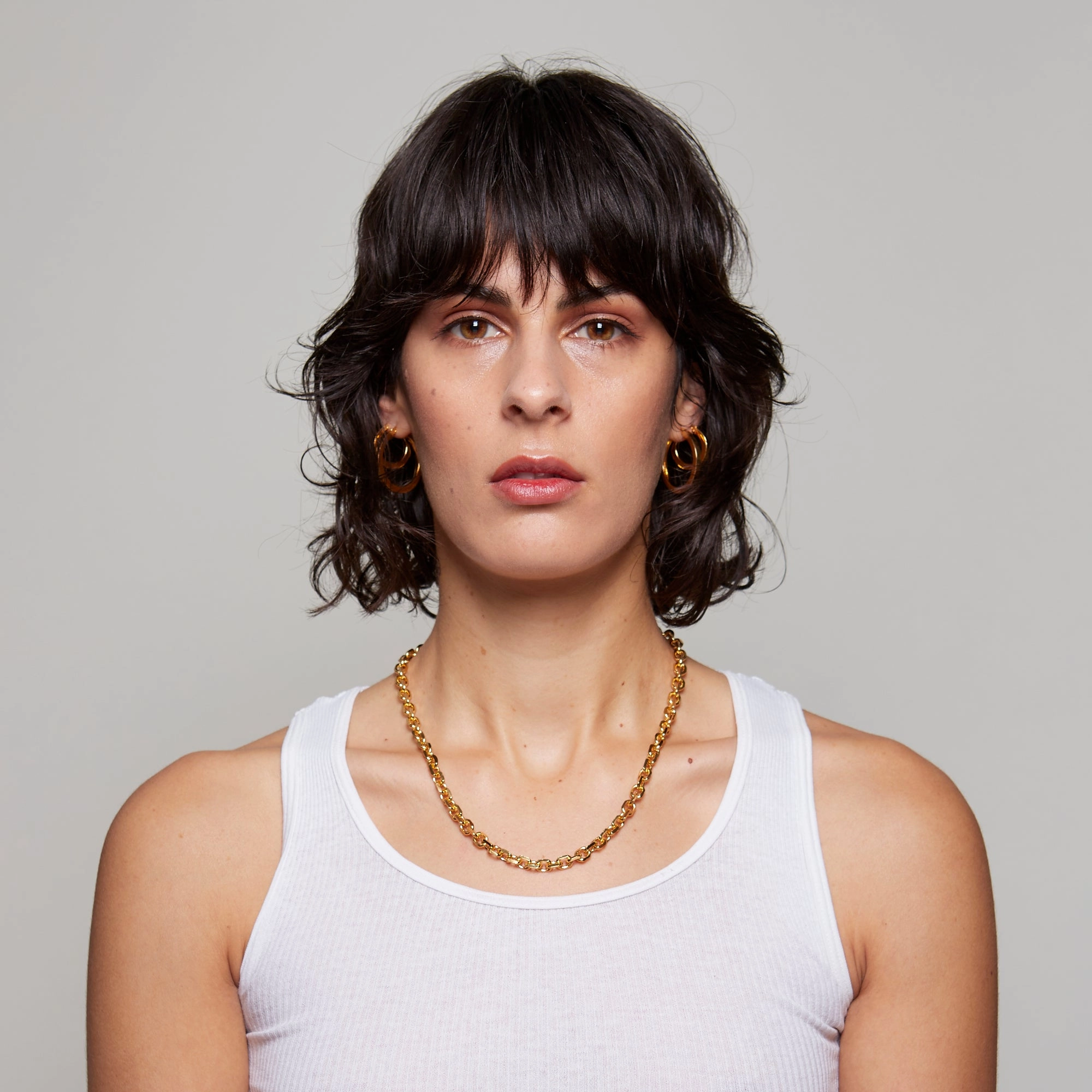 Diamond Cut Chain in Gold for her