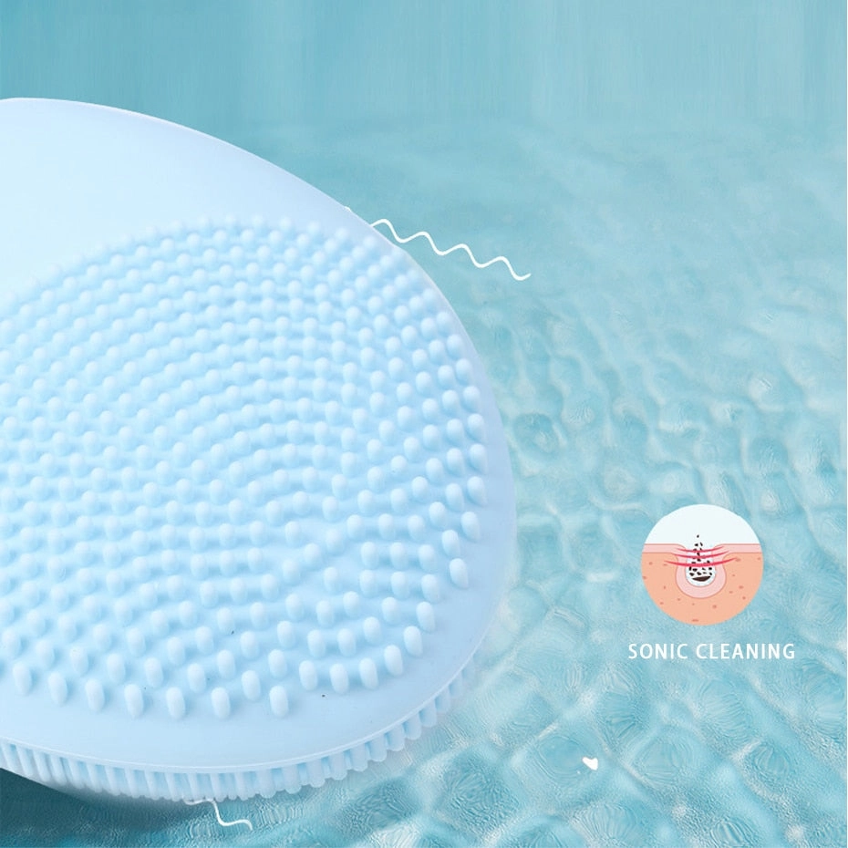 Electric Facial Cleanser Skin Deep Washing Massage Brush