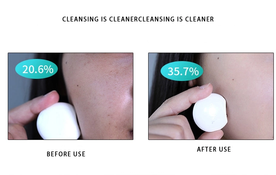 Electric Facial Cleanser Skin Deep Washing Massage Brush