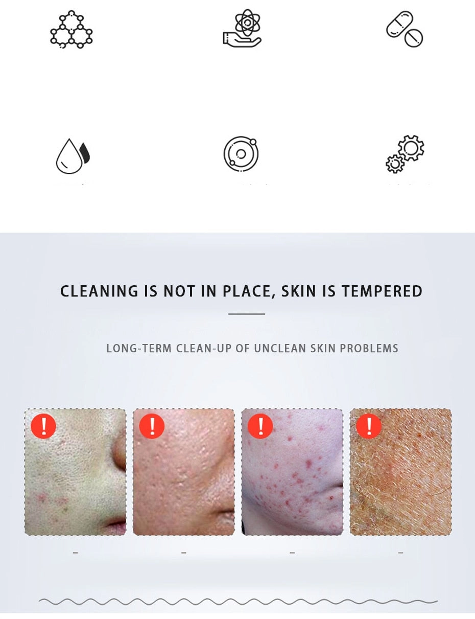 Electric Facial Cleanser Skin Deep Washing Massage Brush