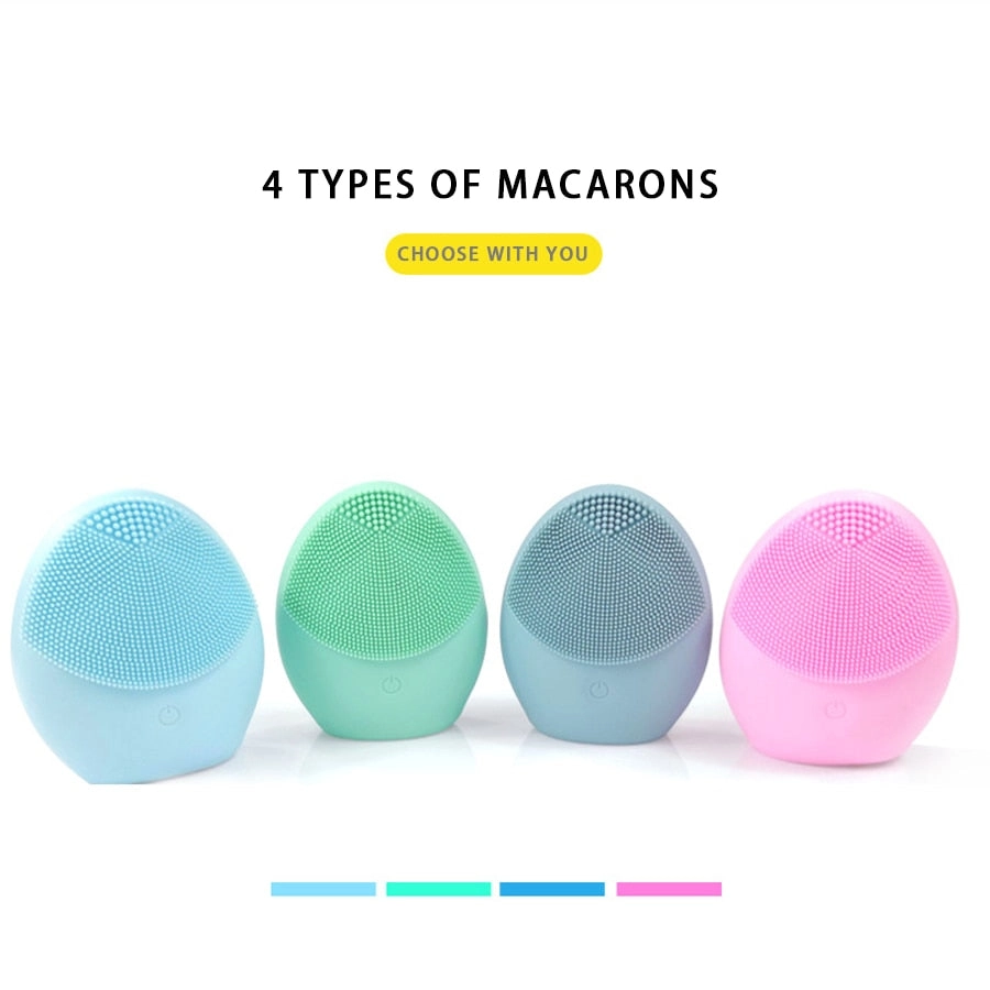 Electric Facial Cleanser Skin Deep Washing Massage Brush