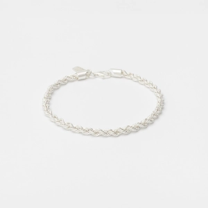 Eternal Link Bracelet in Silver for Him