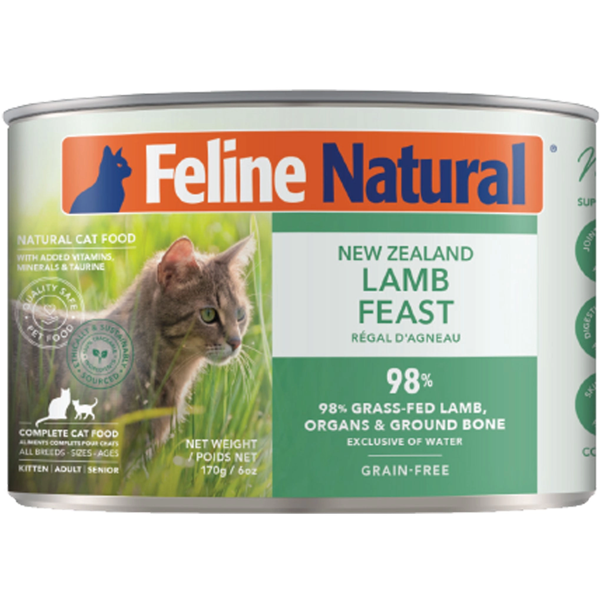 Feline Natural Lamb Feast Canned Cat Food