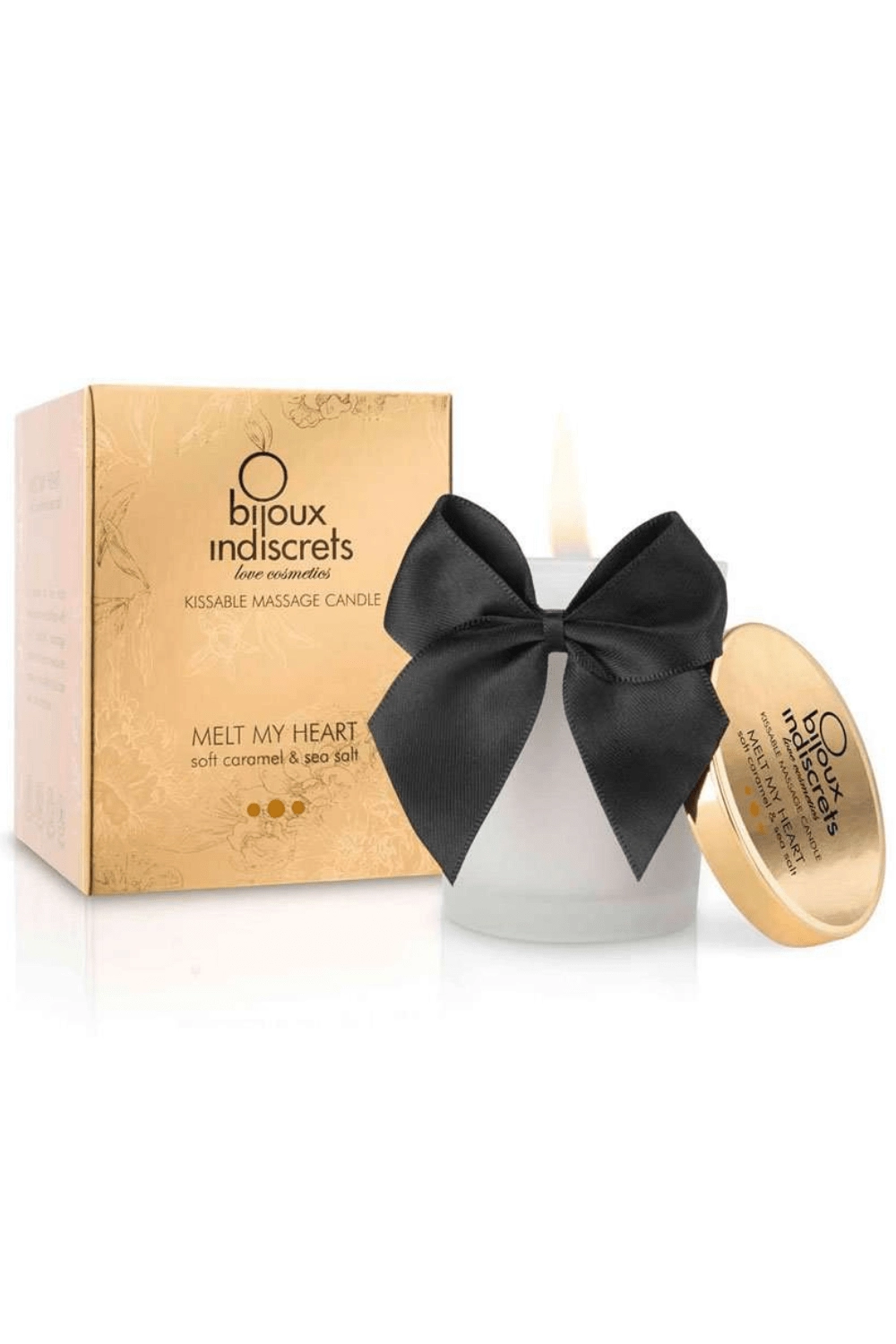 Kissable Soft Caramel & Sea Salt Massage Candle