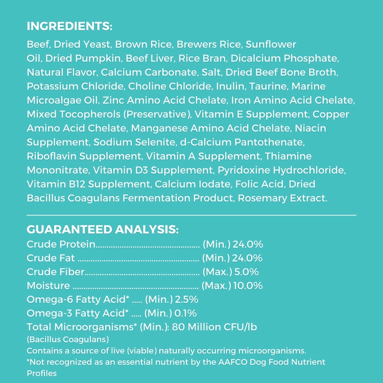 KOHA Limited Ingredient Bland Diet Beef & Brown Rice Recipe with Pumpkin Dry Dog Food