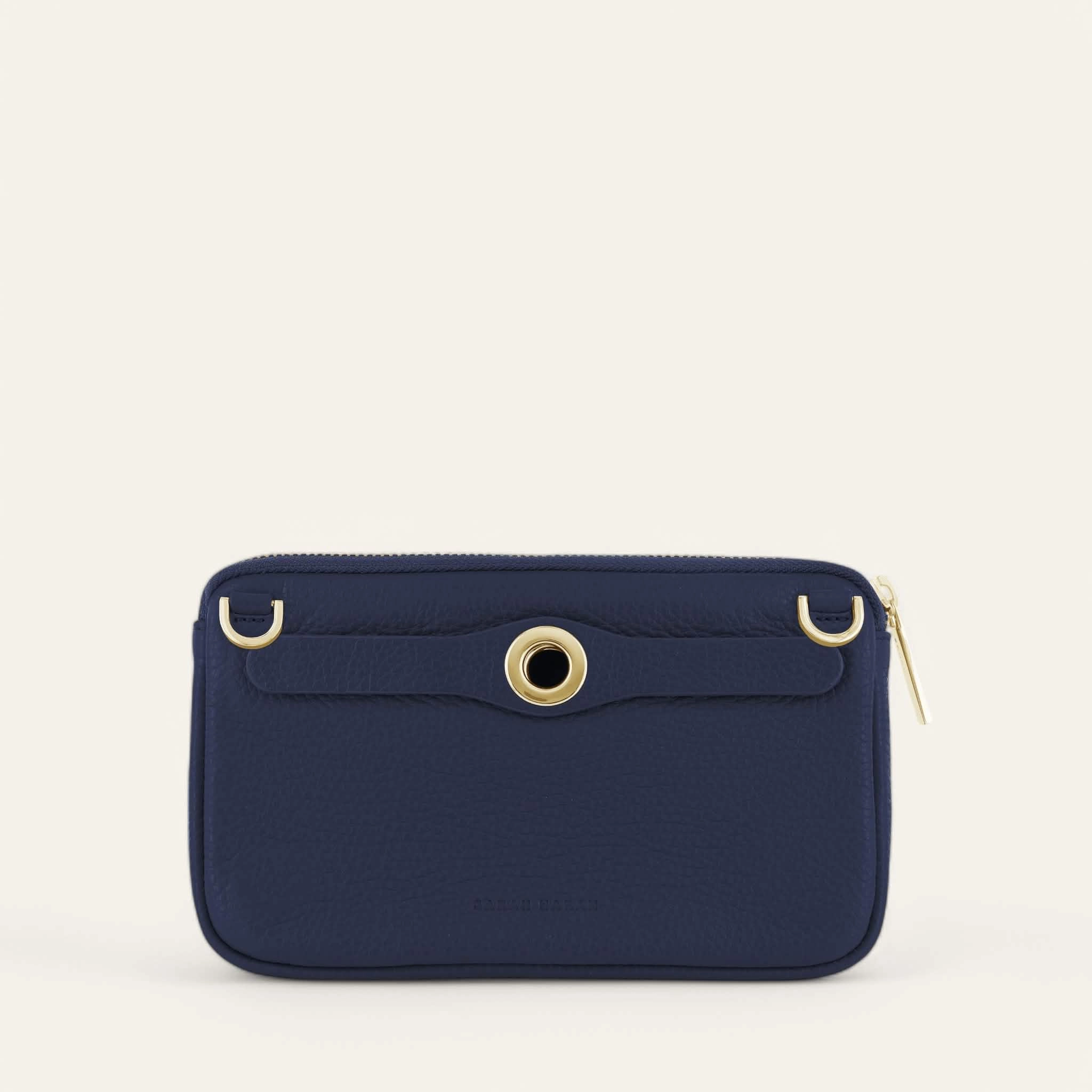 Millie Pouch | Space with Gold hardware