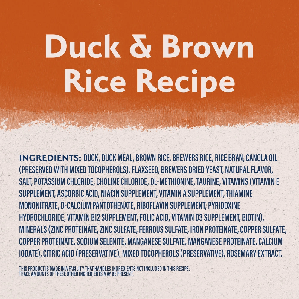 Natural Balance L.I.D. Limited Ingredient Diets Duck & Brown Rice Formula Dry Dog Food