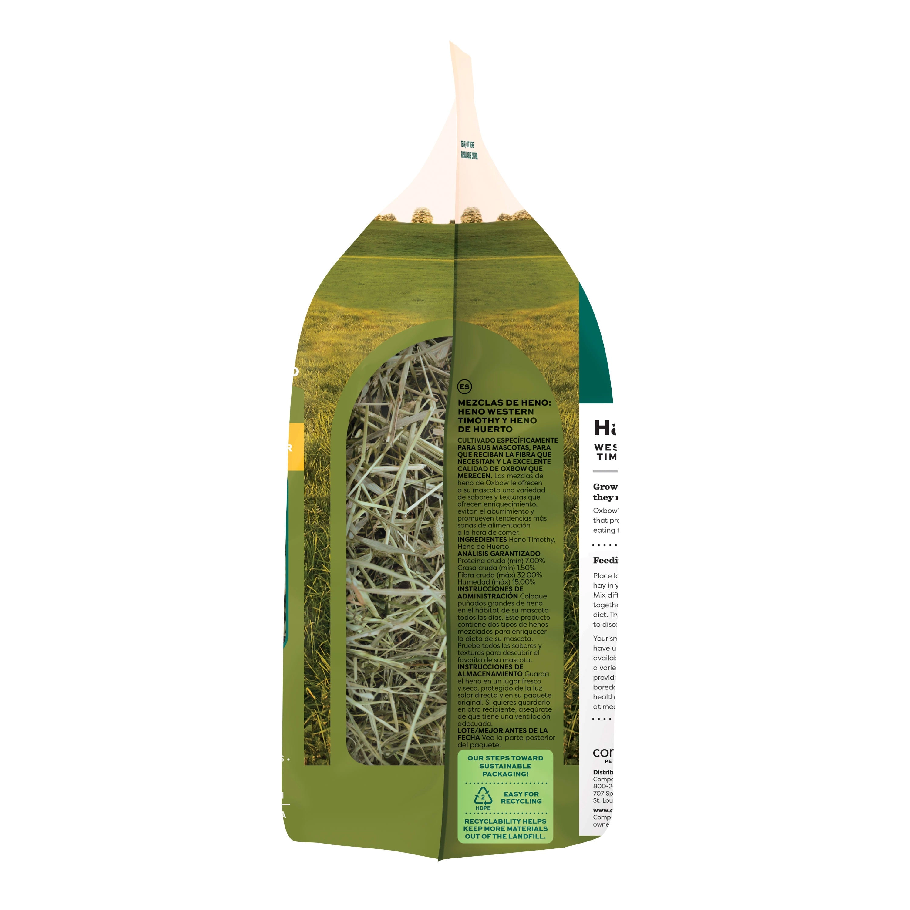 Oxbow Animal Heath Hay Blends - Western Timothy & Orchard 15oz