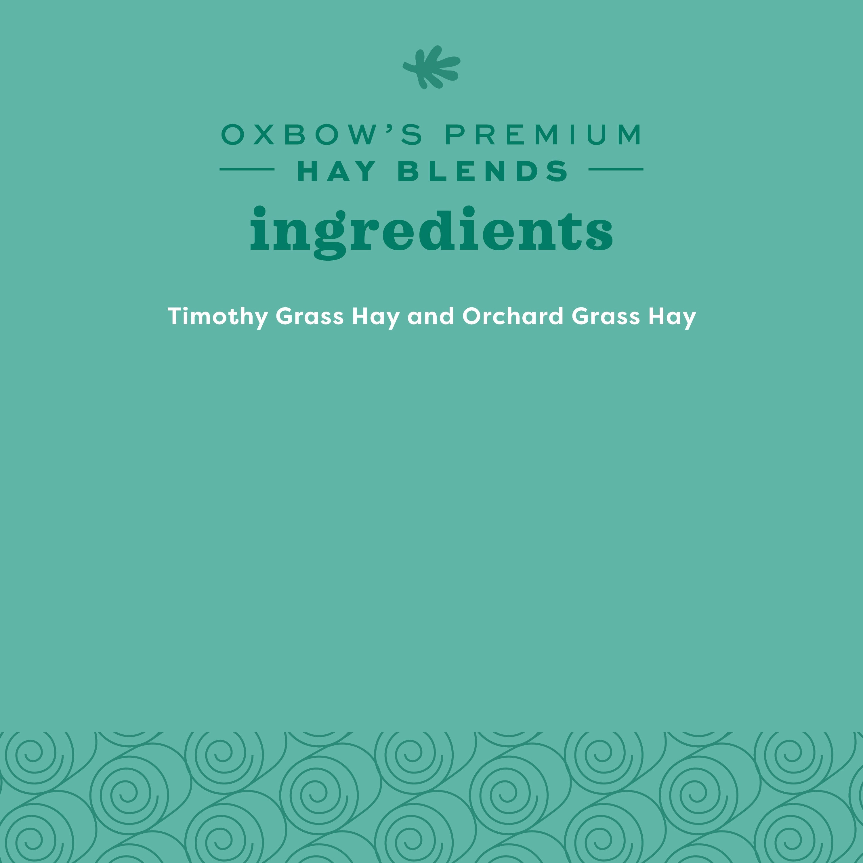 Oxbow Animal Heath Hay Blends - Western Timothy & Orchard 15oz