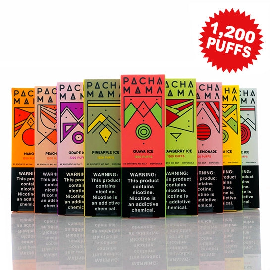 Pacha Disposable Vape Pens - 1,500 Puffs