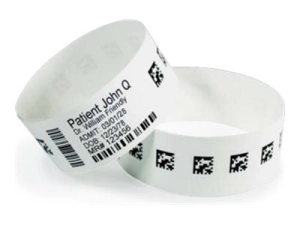 PDC Healthcare ScanBand DR - White - 1 in x 7 in 2100 label(s) (6 roll(s) x 350) wristband labels C7471-11-PDO-X6