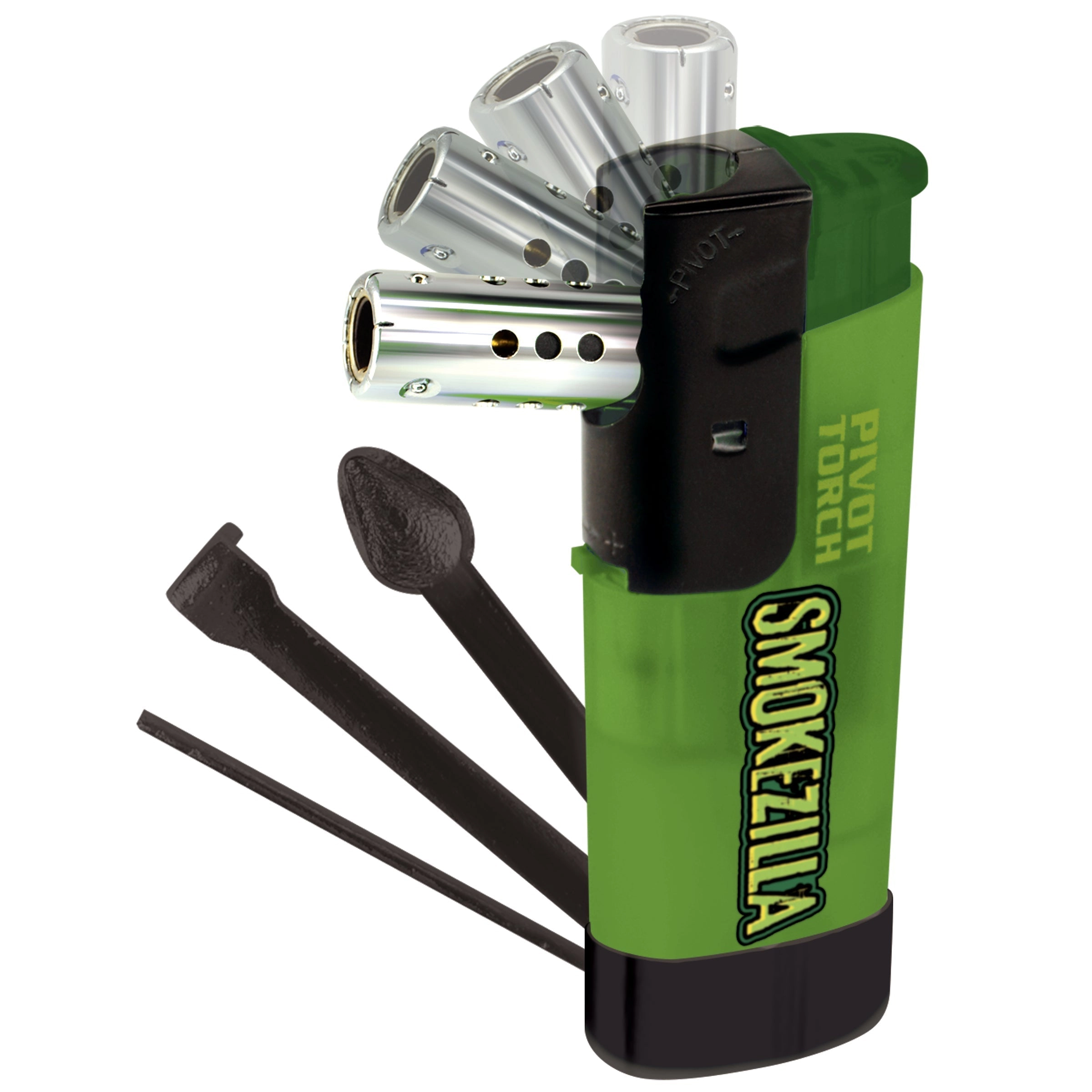 Pivot Head Torch Lighter with Tools- 8 Pieces Per Retail Ready Display 41429