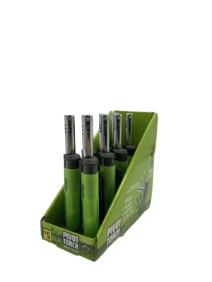Pivot Head Torch Lighter with Tools- 8 Pieces Per Retail Ready Display 41429