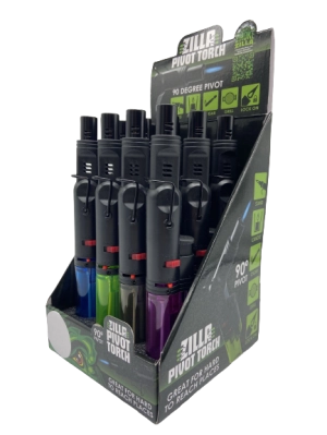 Pivot Head Torch Stick Lighter - 12 Pieces Per Retail Ready Display 23026
