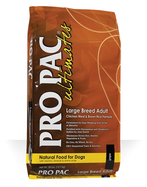 Pro Pac Ultimates Large Breed Adult Chicken Meal & Brown Rice Formula