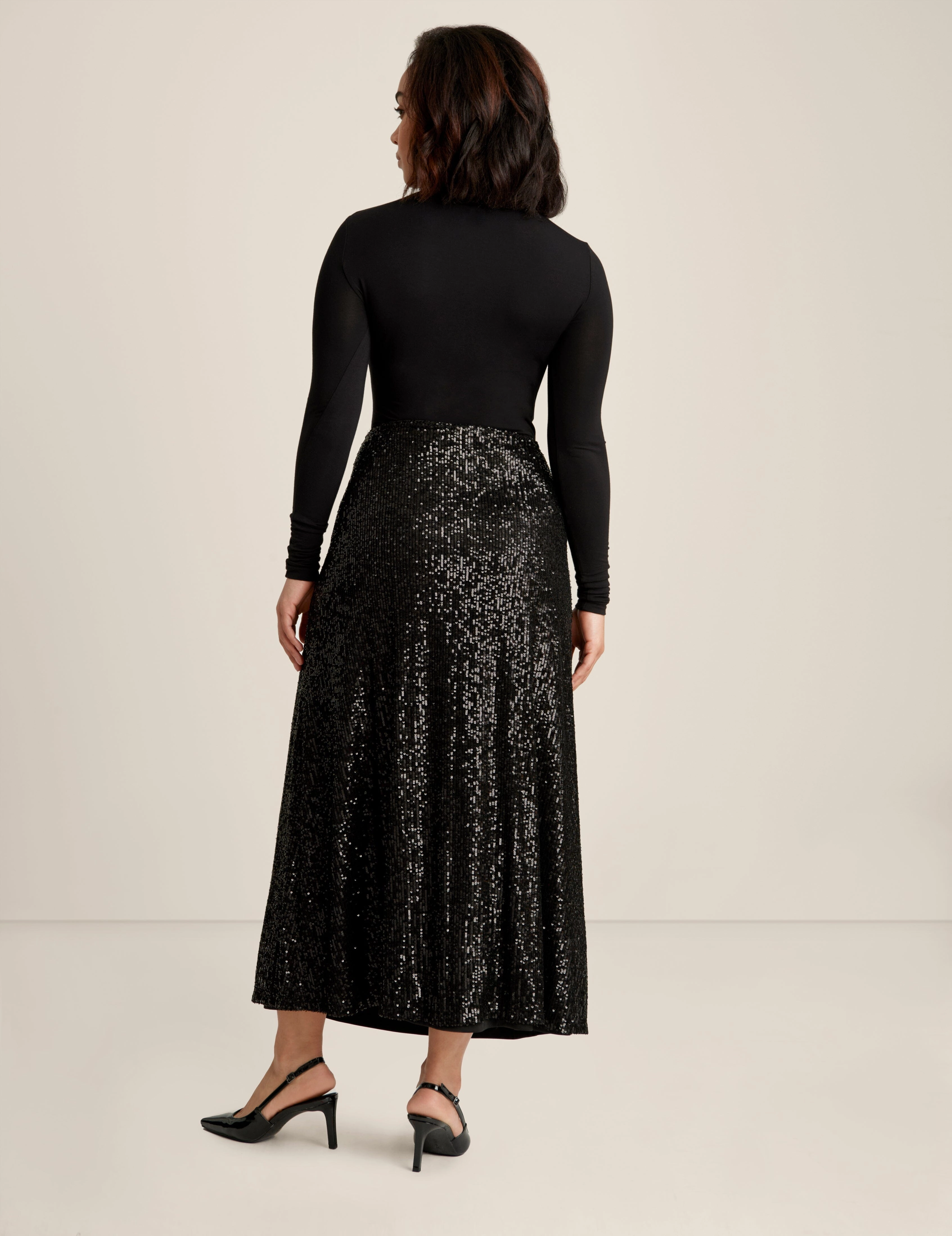Pull On Maxi Flared Skirt - Sale