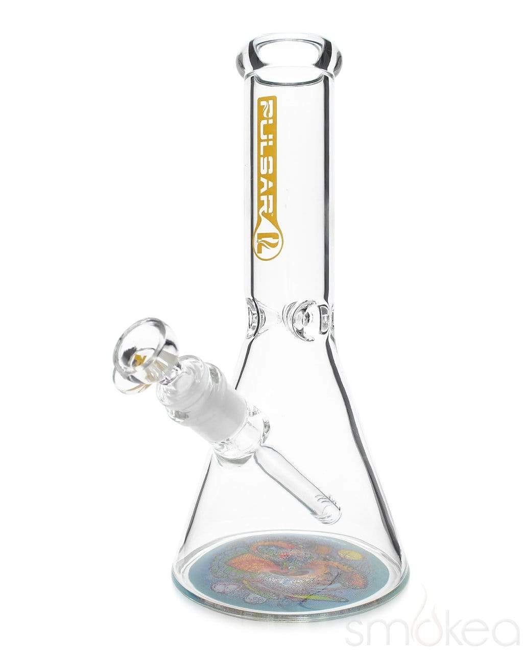 Pulsar 10" Psychedelic Octopus Beaker Bong