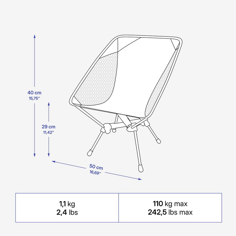 Quechua MH500 Compact Camp Chair