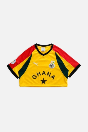 Rework Crop Ghana Soccer Jersey - L