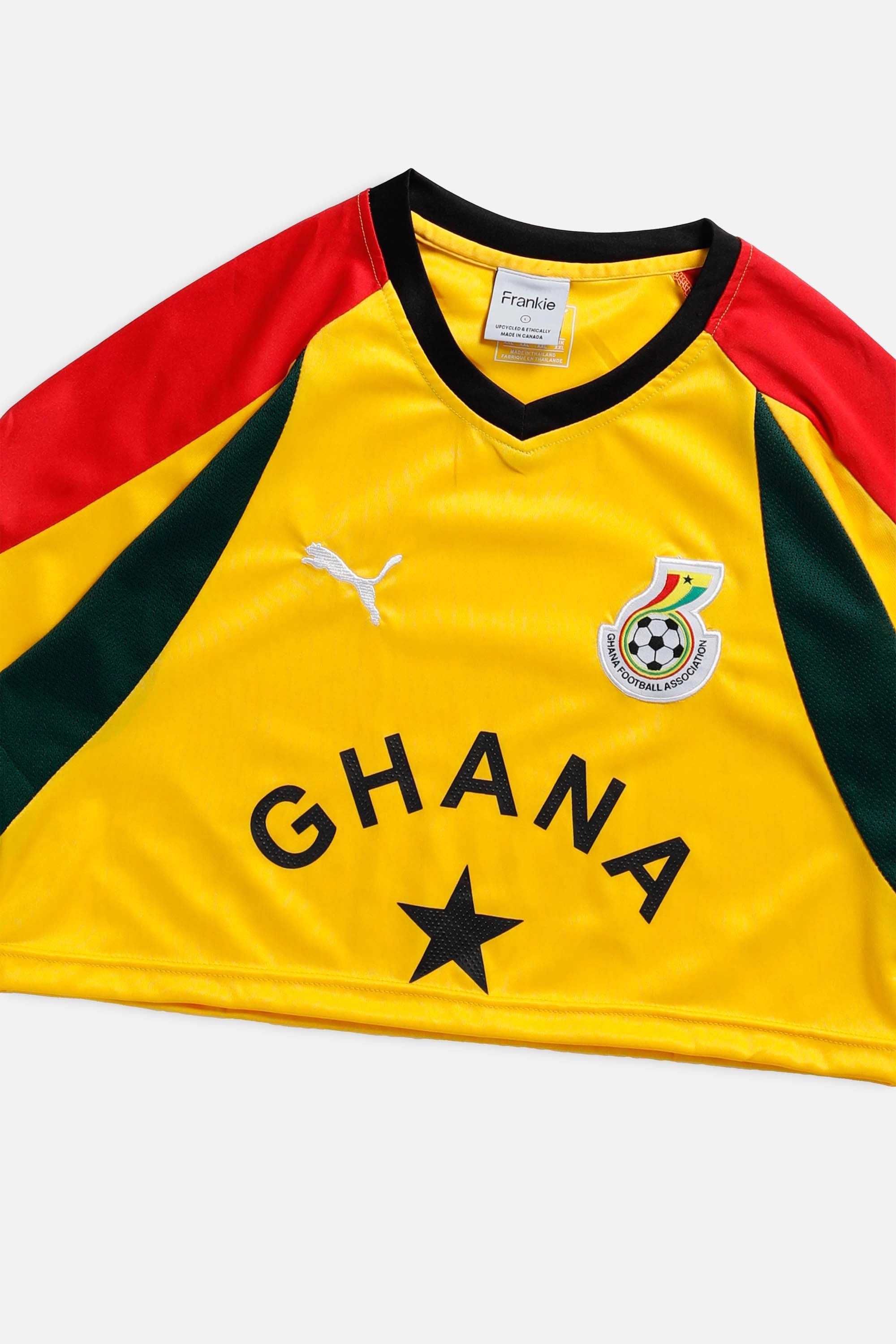 Rework Crop Ghana Soccer Jersey - L
