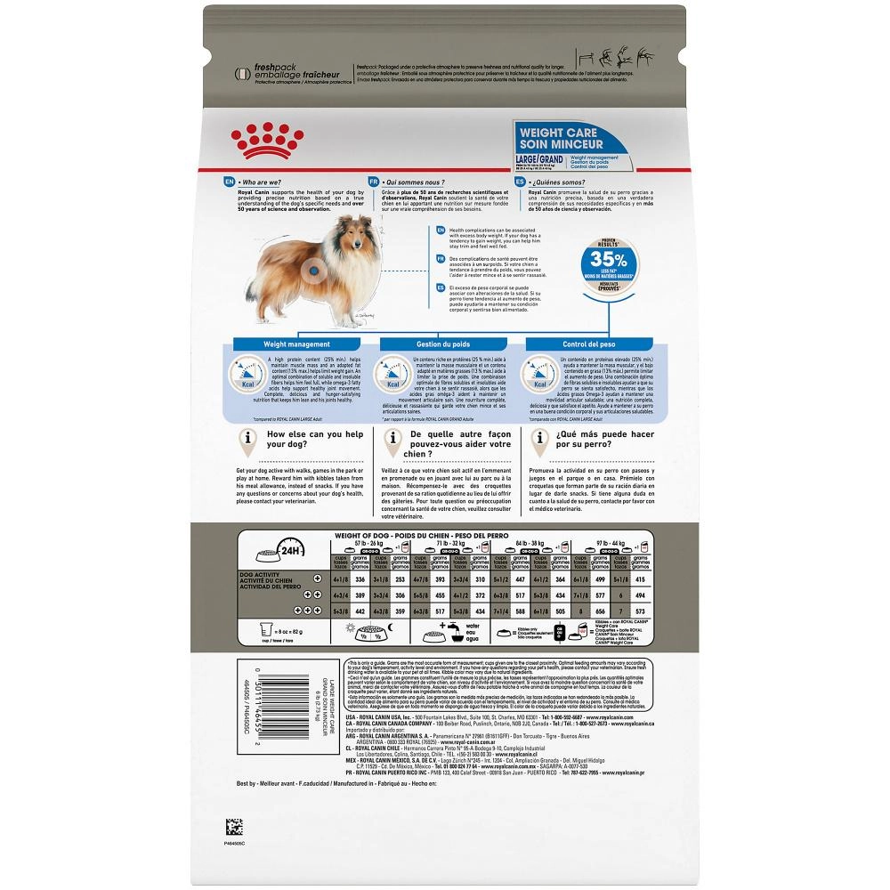 Royal Canin Large Breed Weight Care Dry Dog Food