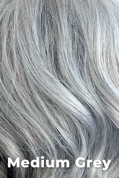Sale - Envy Toppers - Add-On Top - HH/Synthetic Blend - Color: Medium Grey